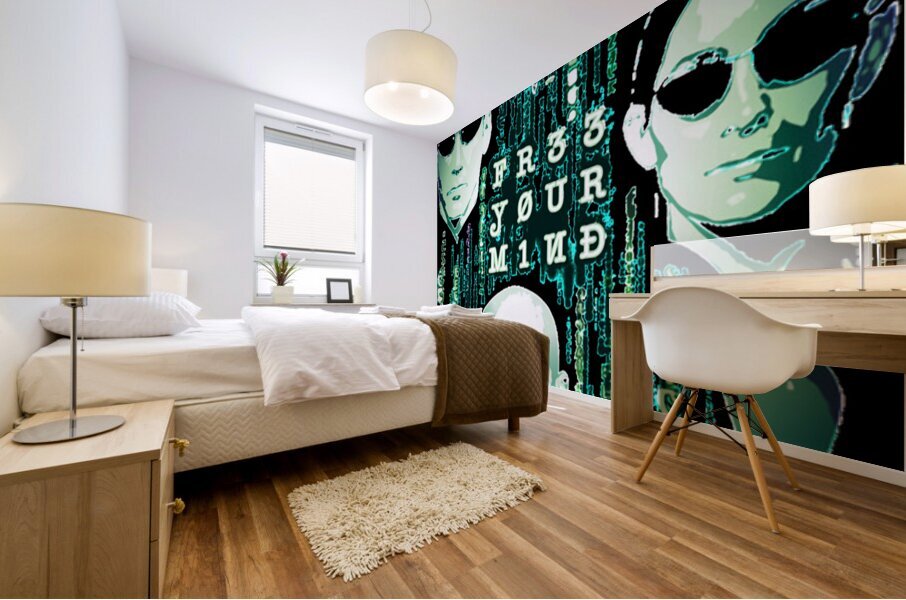 The Matrix 37 Mural print