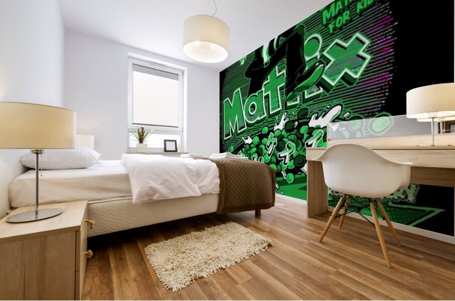 The Matrix 42 Mural print