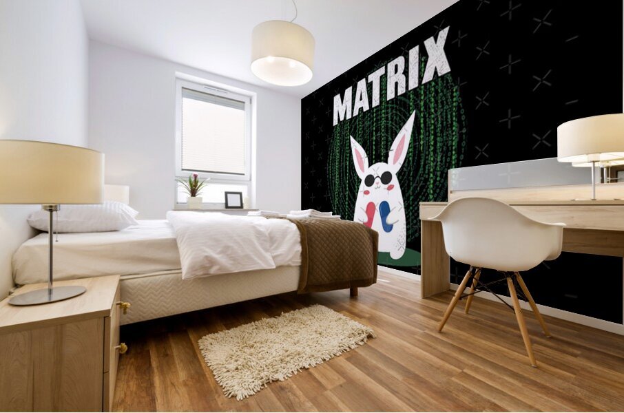 The Matrix 43 Mural print