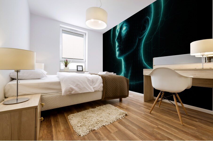 The Matrix 45 Mural print