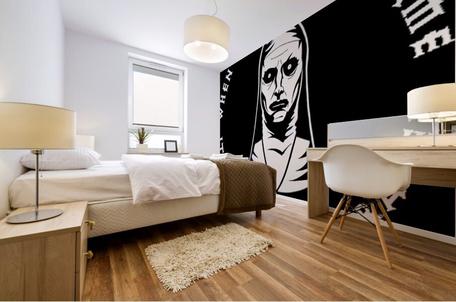 The Nun 22 Mural print