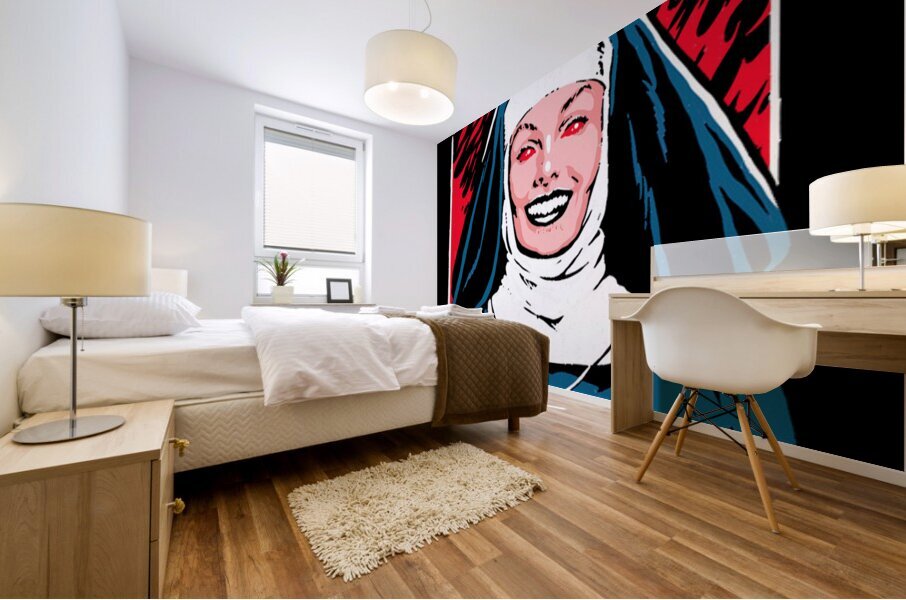 The Nun 33 Mural print