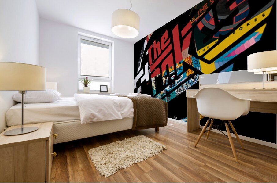 The Strokes 8 Mural print