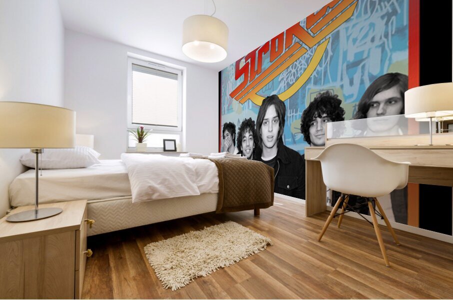 The Strokes 16 Mural print