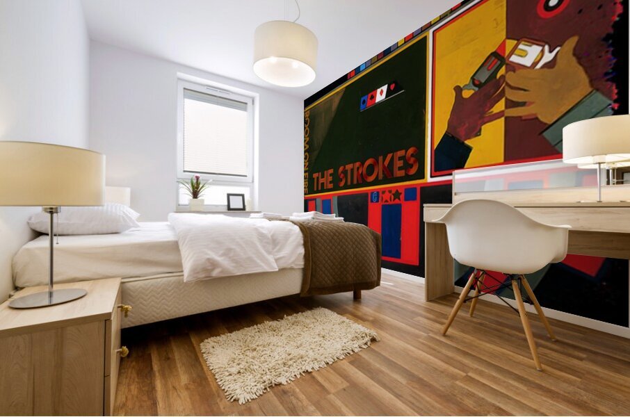 The Strokes 19 Mural print