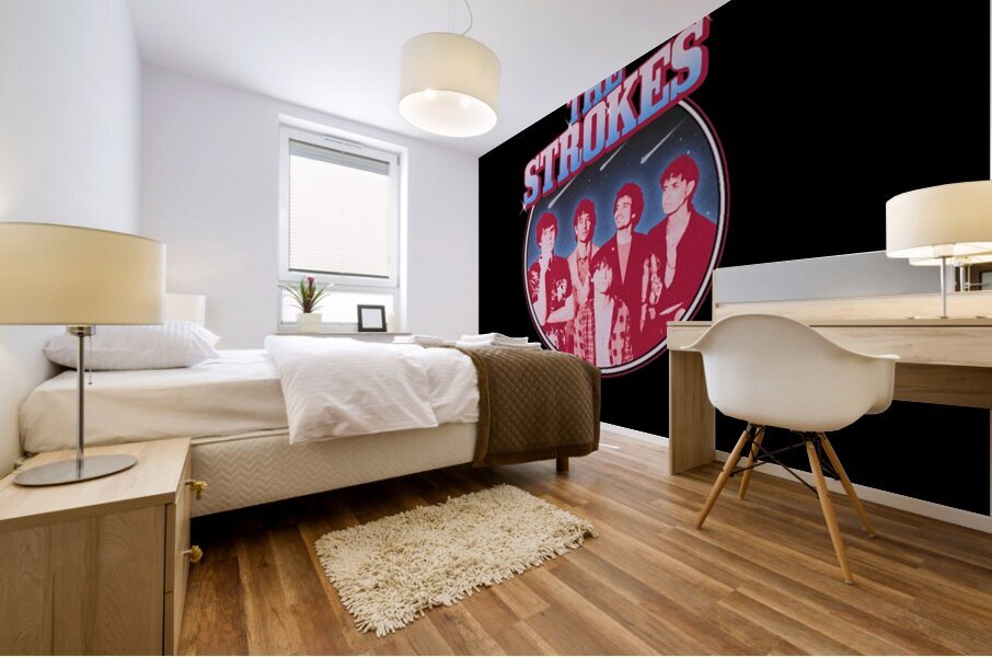 The Strokes 22 Mural print