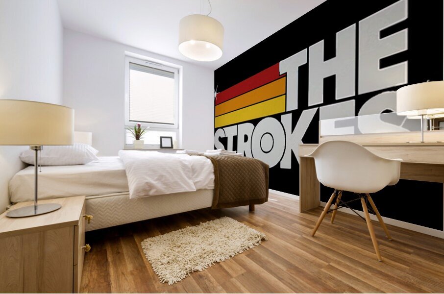 The Strokes 25 Mural print