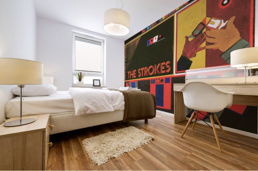 The Strokes 26 Mural print
