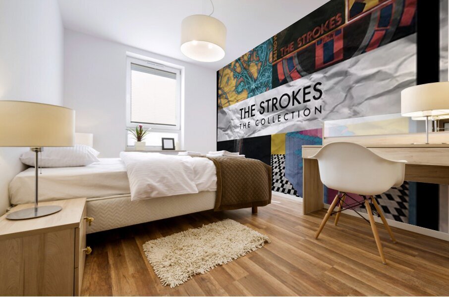 The Strokes 36 Mural print