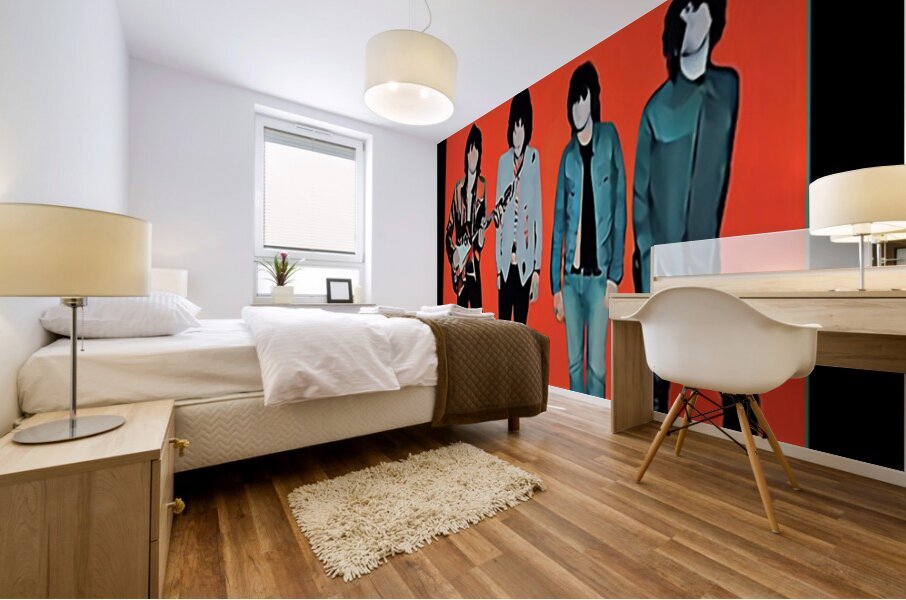 The Strokes 53 Mural print
