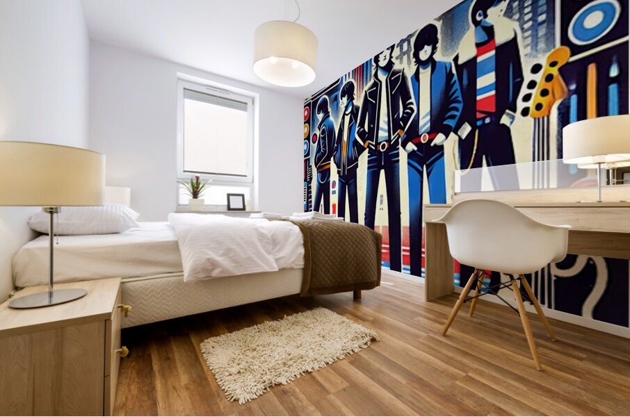 The Strokes 58 Mural print