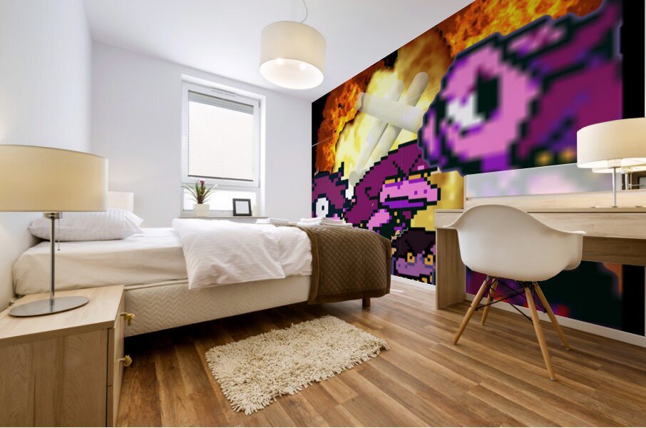 Undertale 57 Mural print