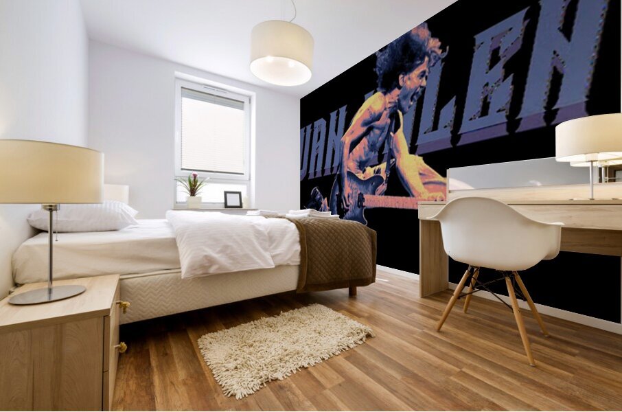 Van Halen 12 Mural print