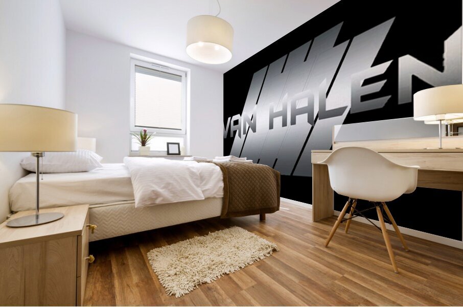 Van Halen 34 Mural print