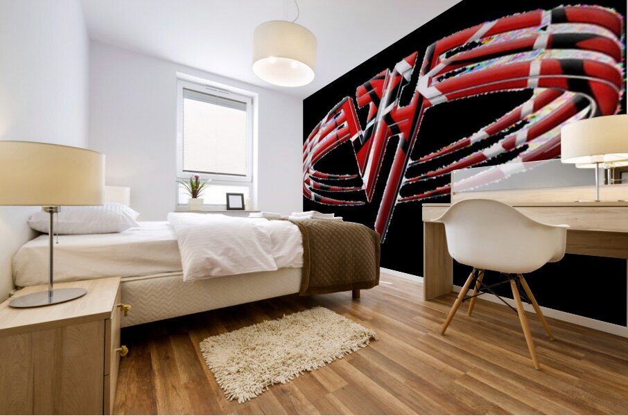 Van Halen 40 Mural print