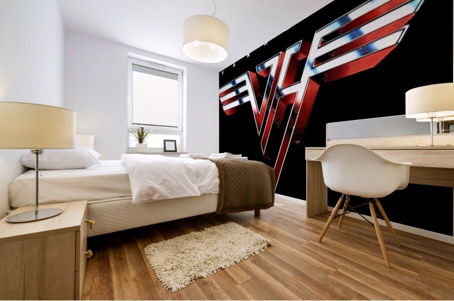 Van Halen 9 Mural print