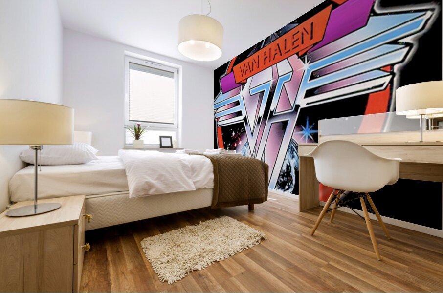 Van Halen 3 Mural print
