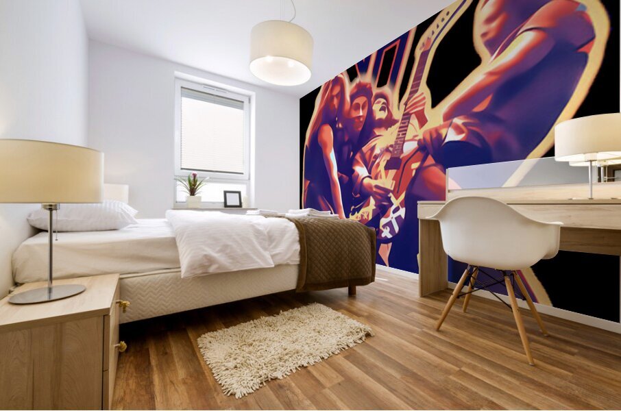 Van Halen 7 Mural print