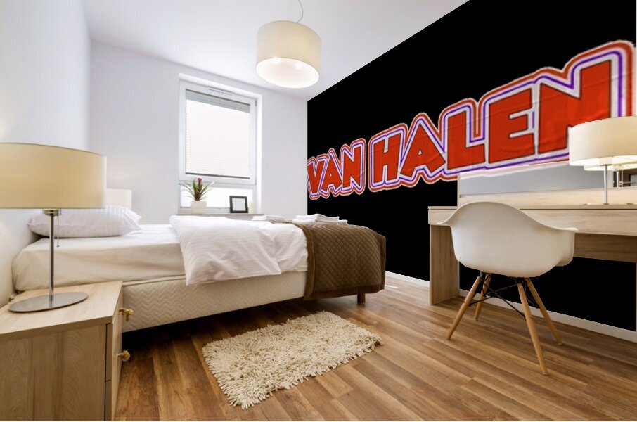 Van Halen 16 Mural print
