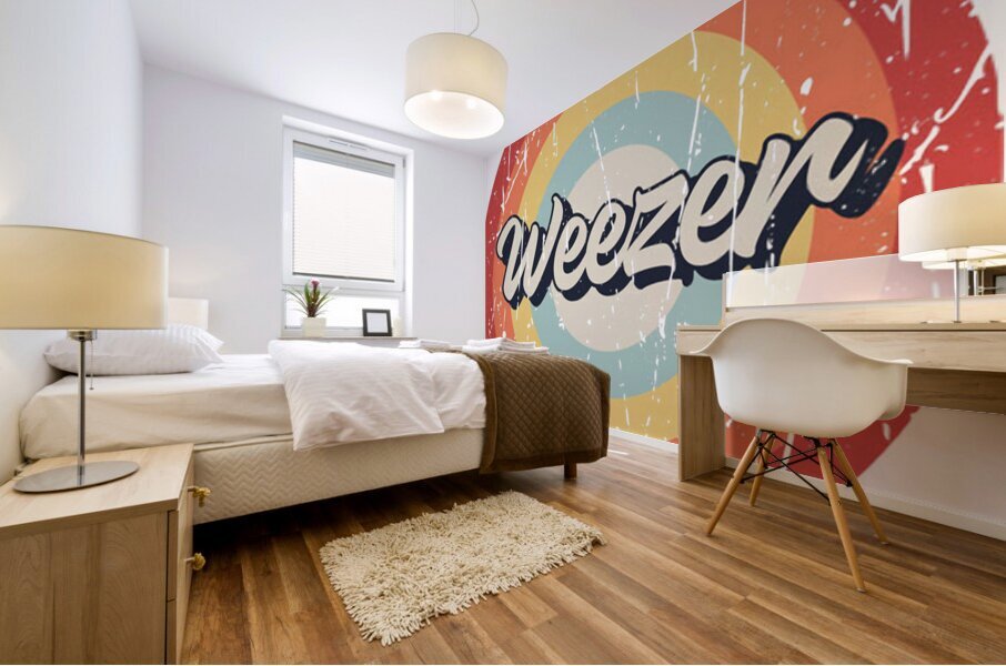 Weezer 3 Mural print