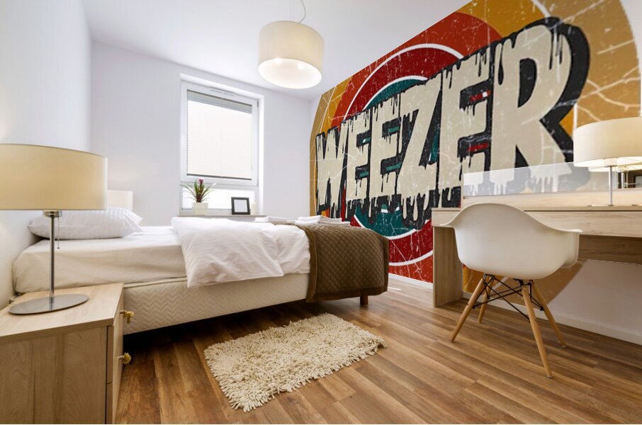 Weezer 4 Mural print