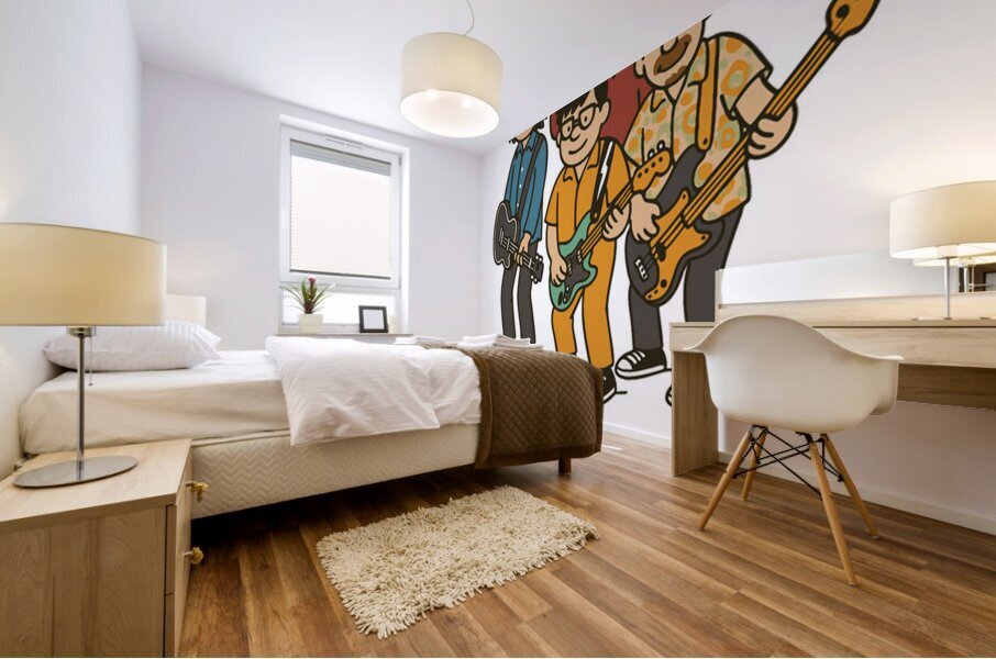 Weezer 37 Mural print