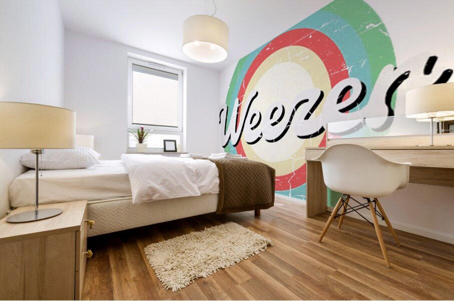 Weezer 4 Mural print