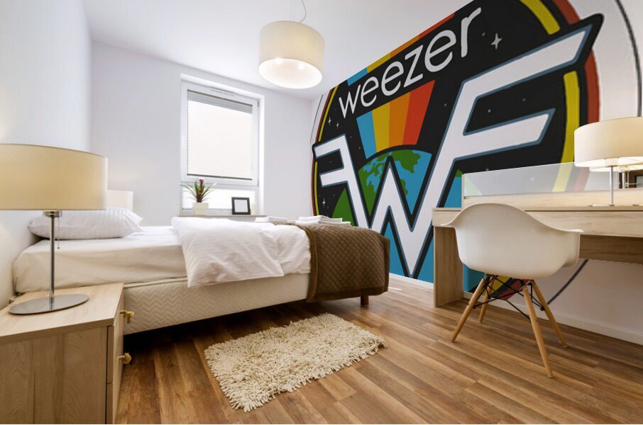 Weezer 7 Mural print