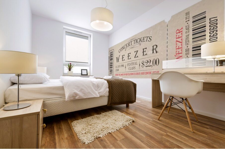 Weezer 12 Mural print