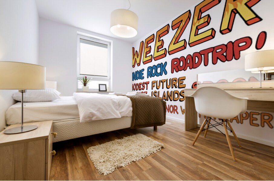 Weezer 15 Mural print