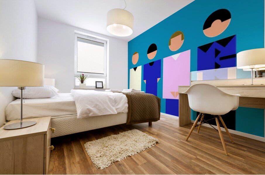 Weezer 18 Mural print