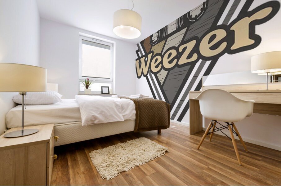 Weezer 23 Mural print