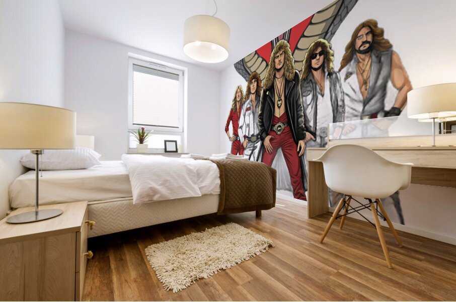 Whitesnake 29 Mural print