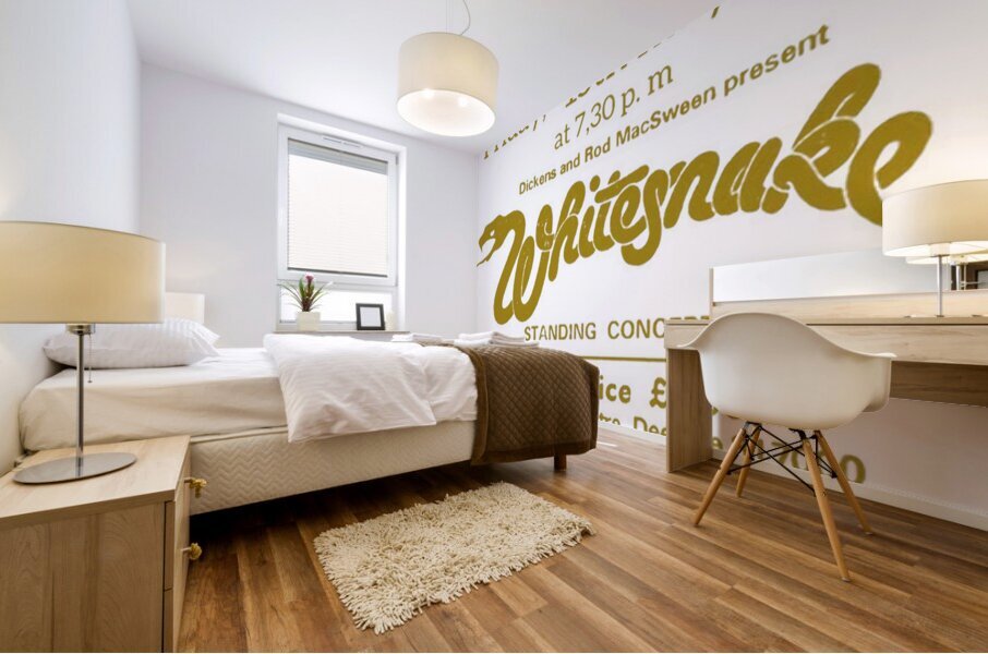 Whitesnake 29 Mural print