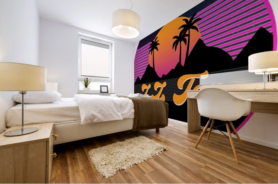 ZZ Top 4 Mural print