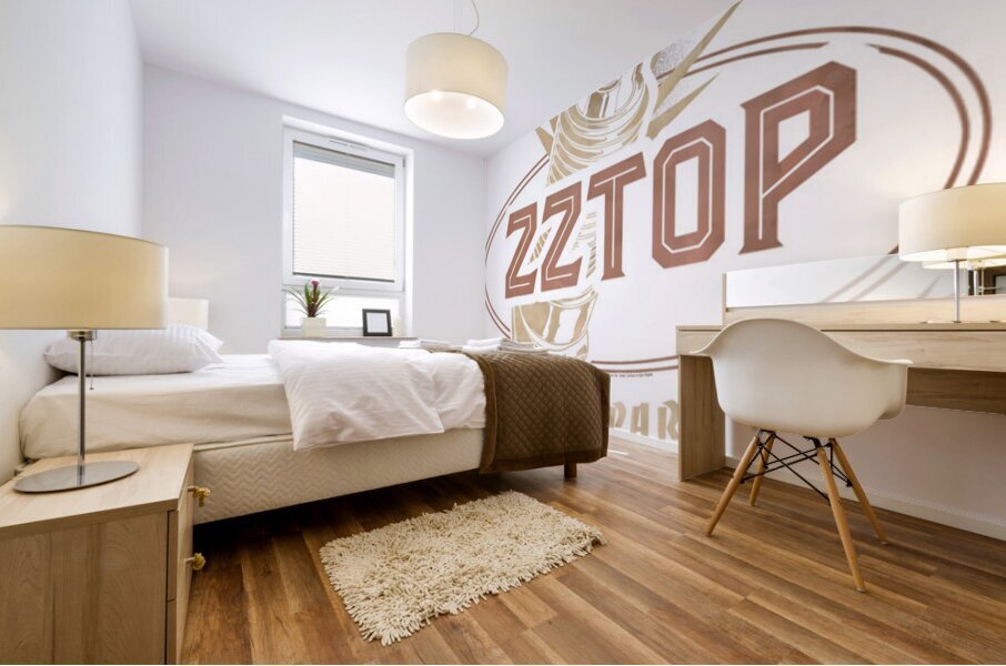 ZZ Top 37 Mural print