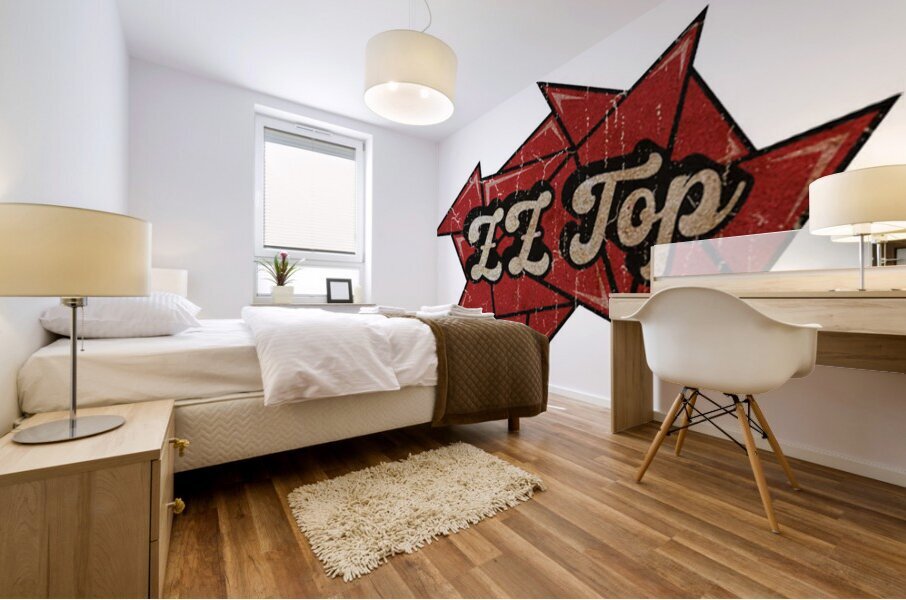 ZZ Top 17 Mural print