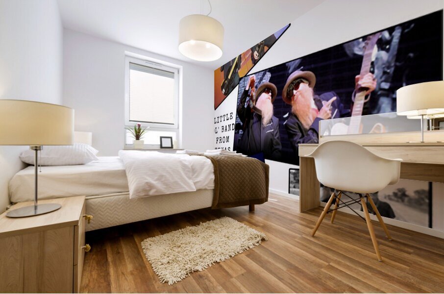 ZZ Top 22 Mural print