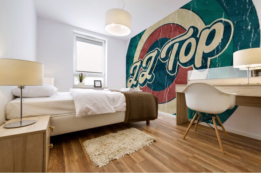 ZZ Top 28 Mural print