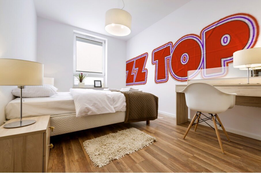 ZZ Top 33 Mural print