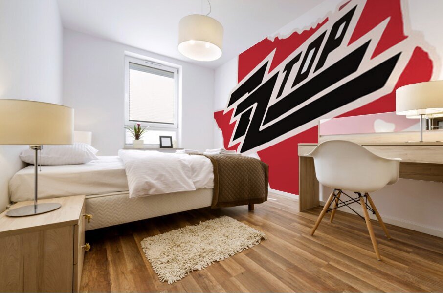 ZZ Top 37 Mural print