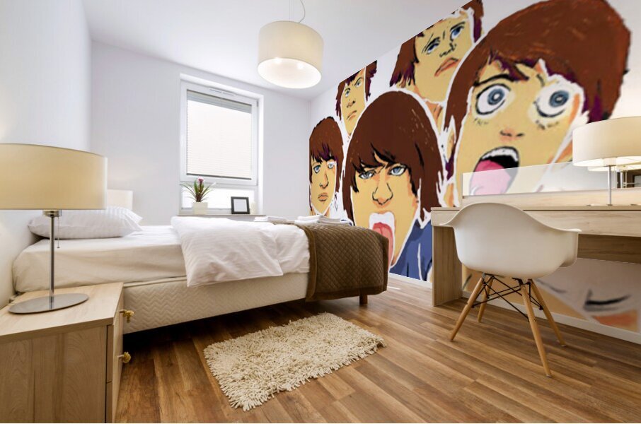 Asking Alexandria 21 Mural print