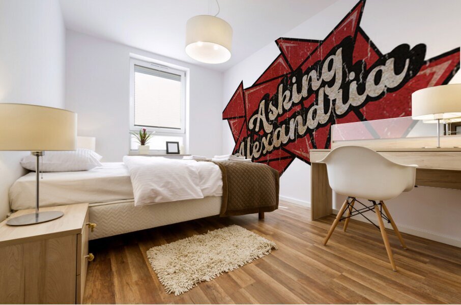 Asking Alexandria 39 Mural print