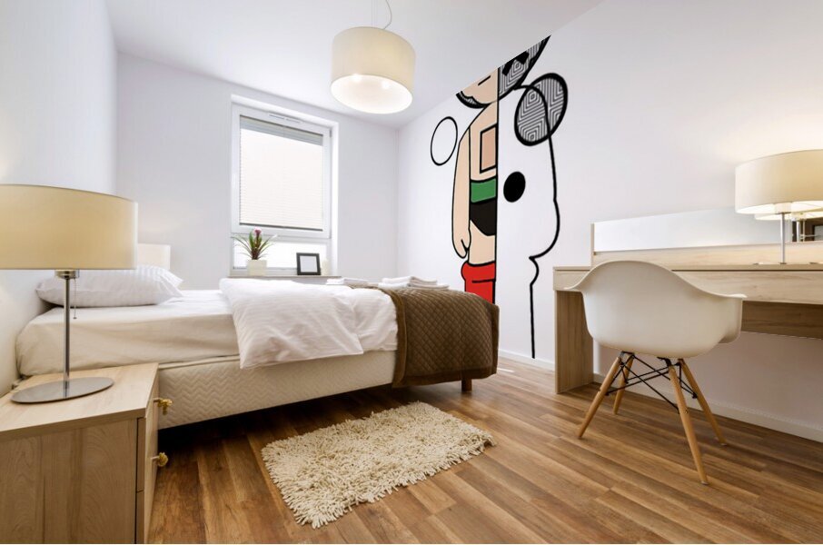 Astro Boy 55 Mural print