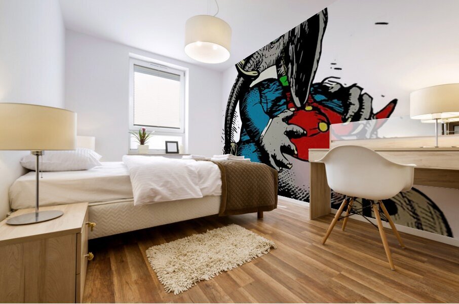 Behemoth 48 Mural print