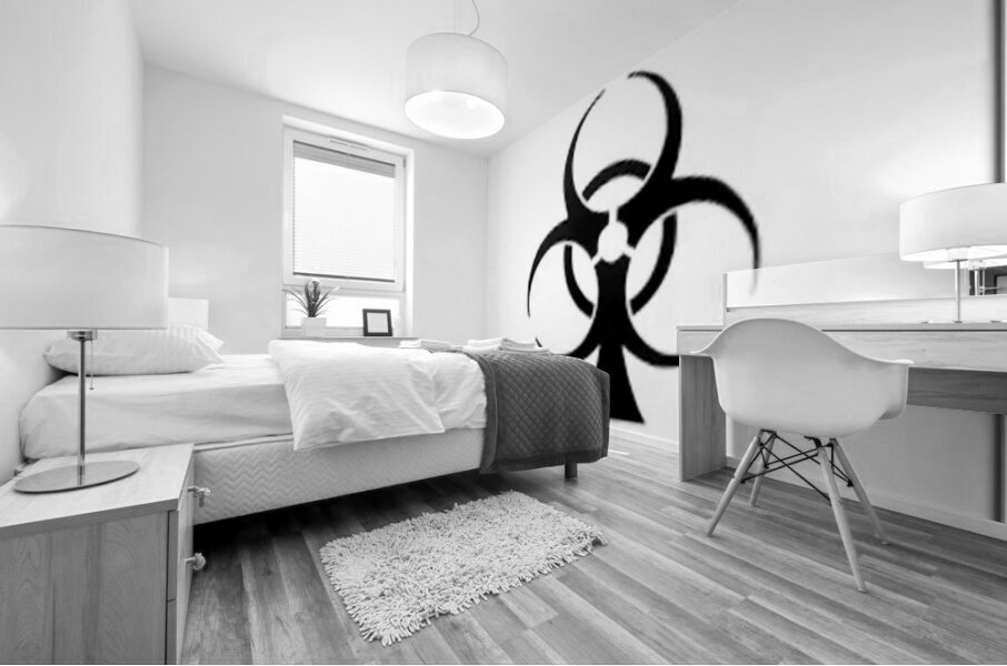 BIOHAZARD 34 Mural print