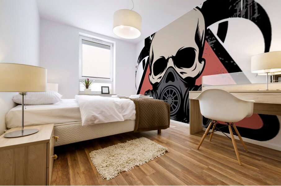 BIOHAZARD 39 Mural print
