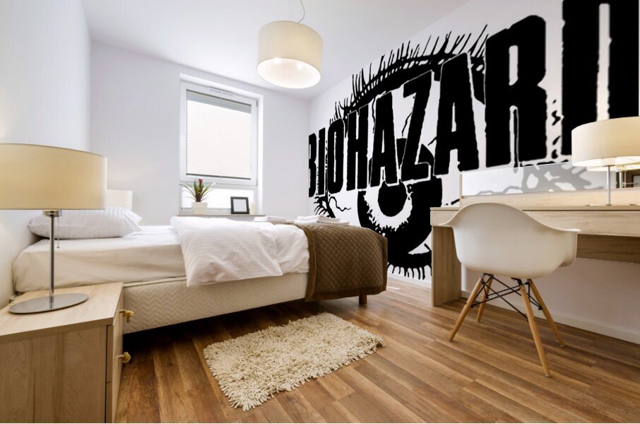 BIOHAZARD 47 Mural print
