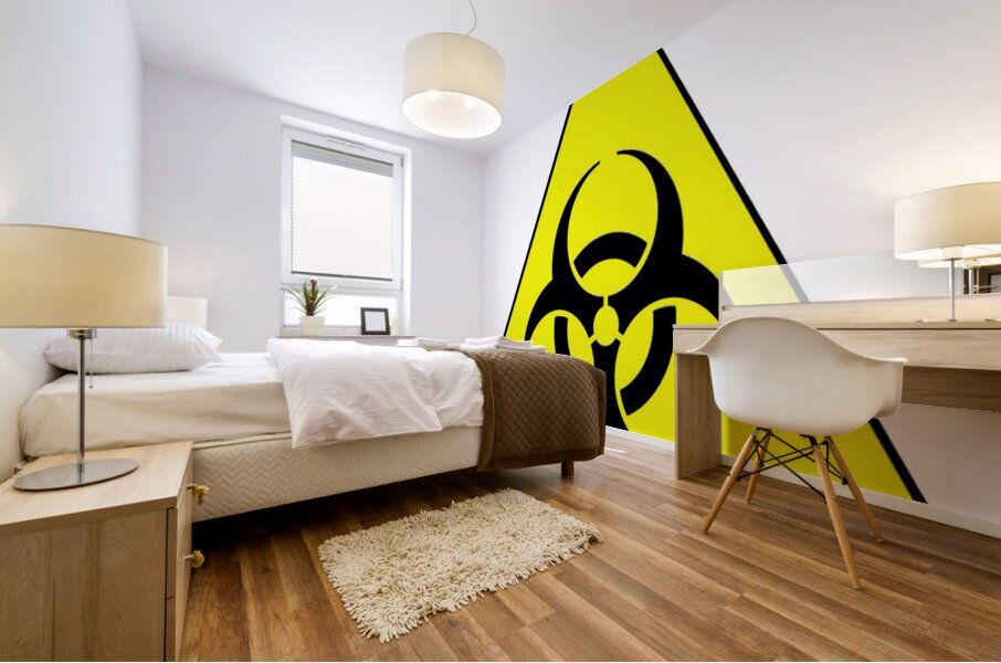 BIOHAZARD 54 Mural print