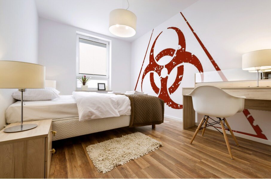 BIOHAZARD 61 Mural print